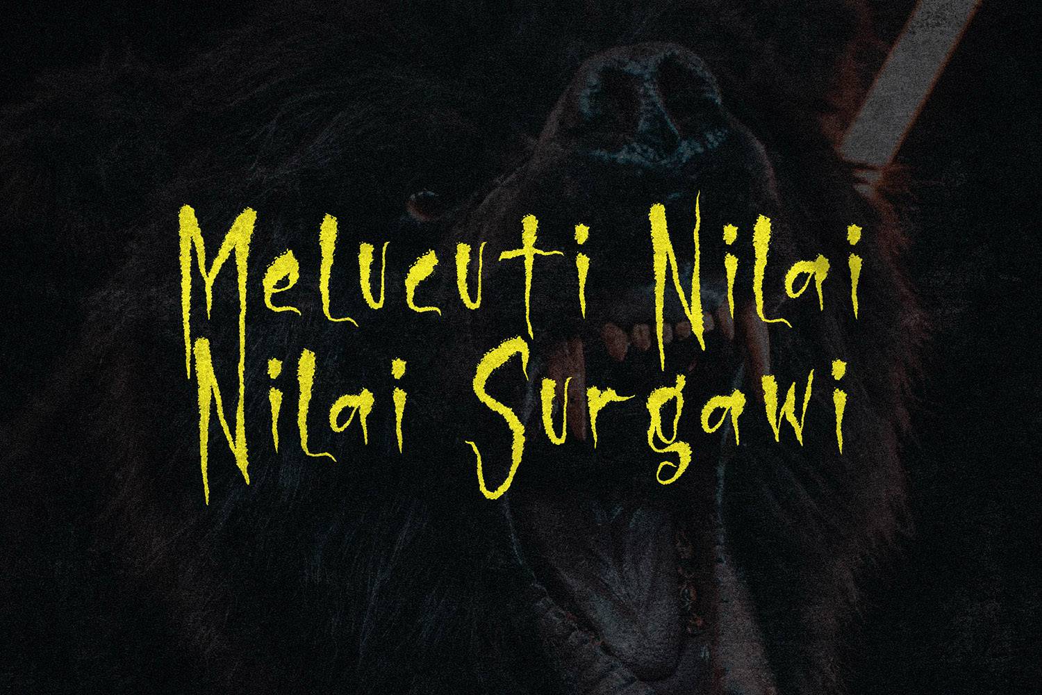 Serigala Timur Font Download for Free