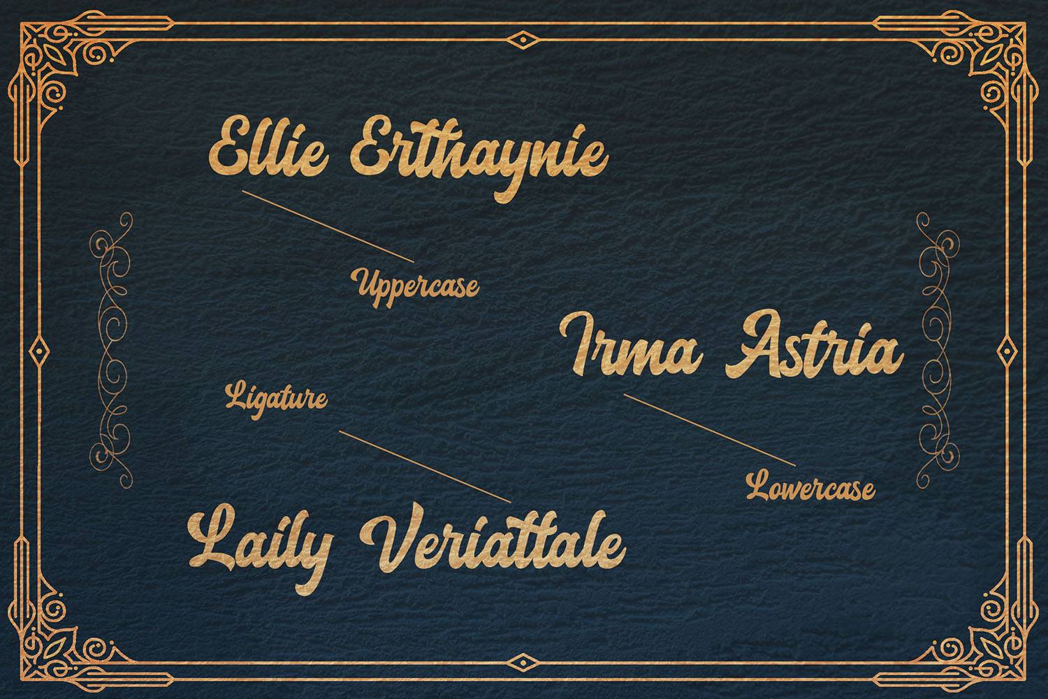 Sethanlue Font sample