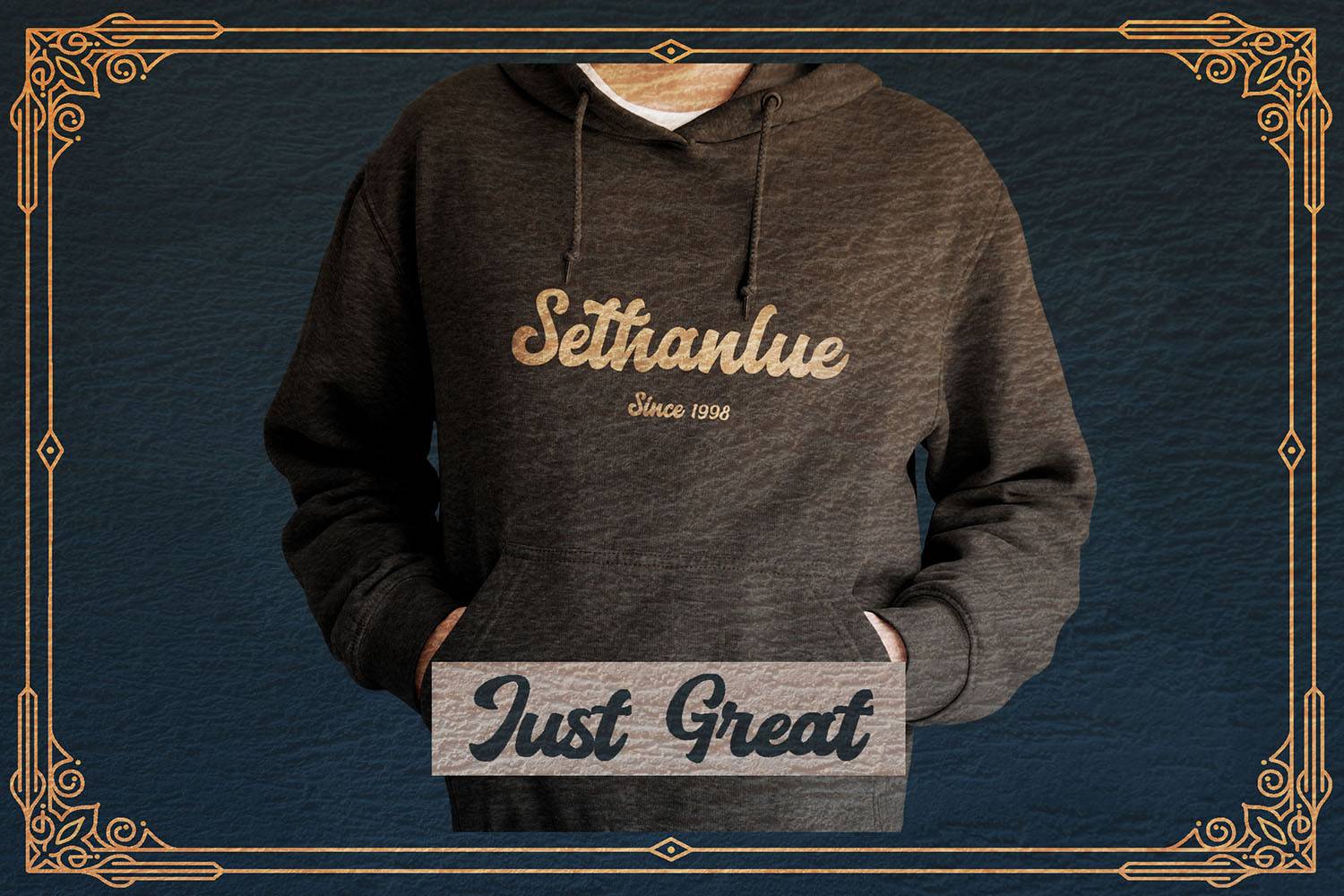 Sethanlue Font sample