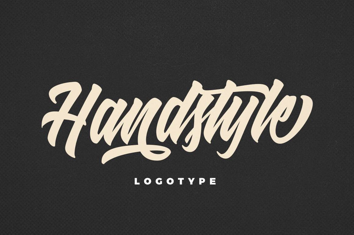 Shanders Font sample