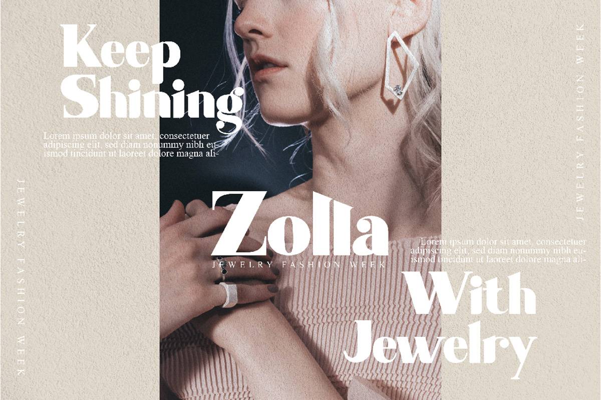 Shaqilla Font sample