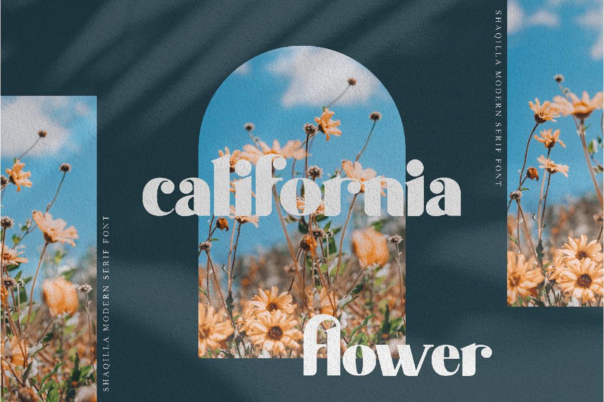 Shaqilla Font sample