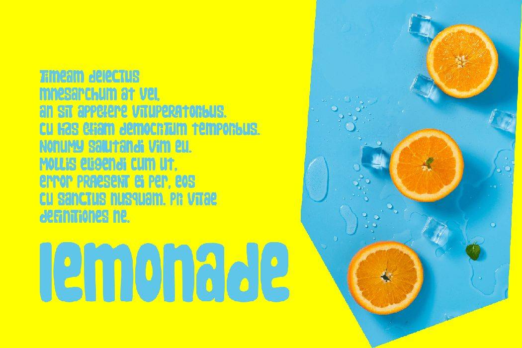 Sharkbit Font sample