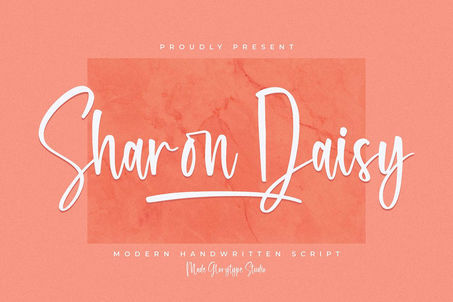 Sharon Daisy Font sample