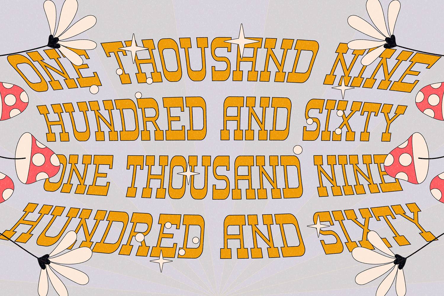 Sheal Thon Slab Font sample