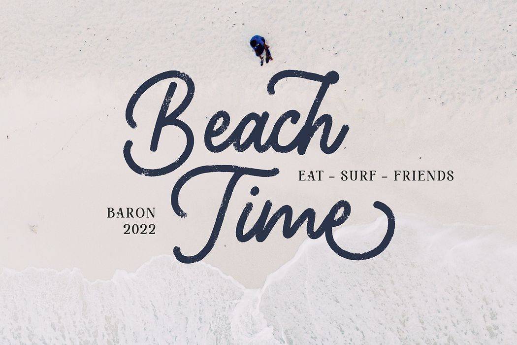 Shellbie Font sample