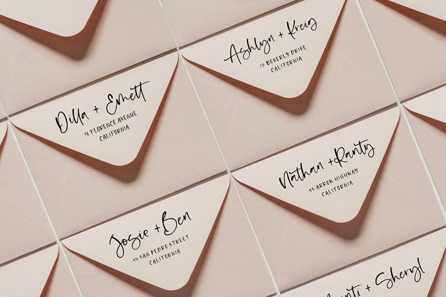 Shelma and Hugie Font Duo sample