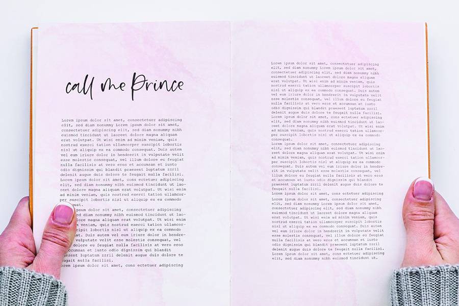 Shelma and Hugie Font Duo sample