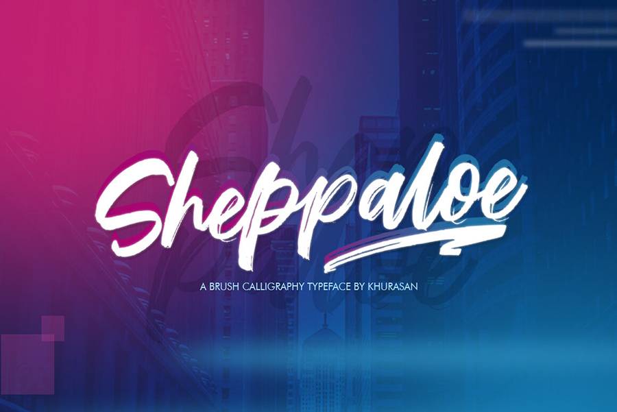 Sheppaloe Script Demo sample