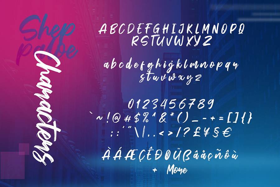 Sheppaloe Script Demo sample