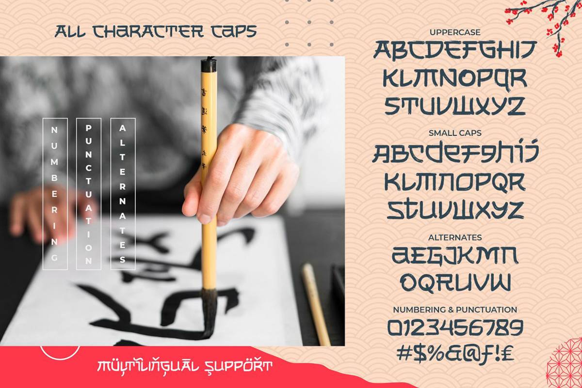 Shikamaru Font sample