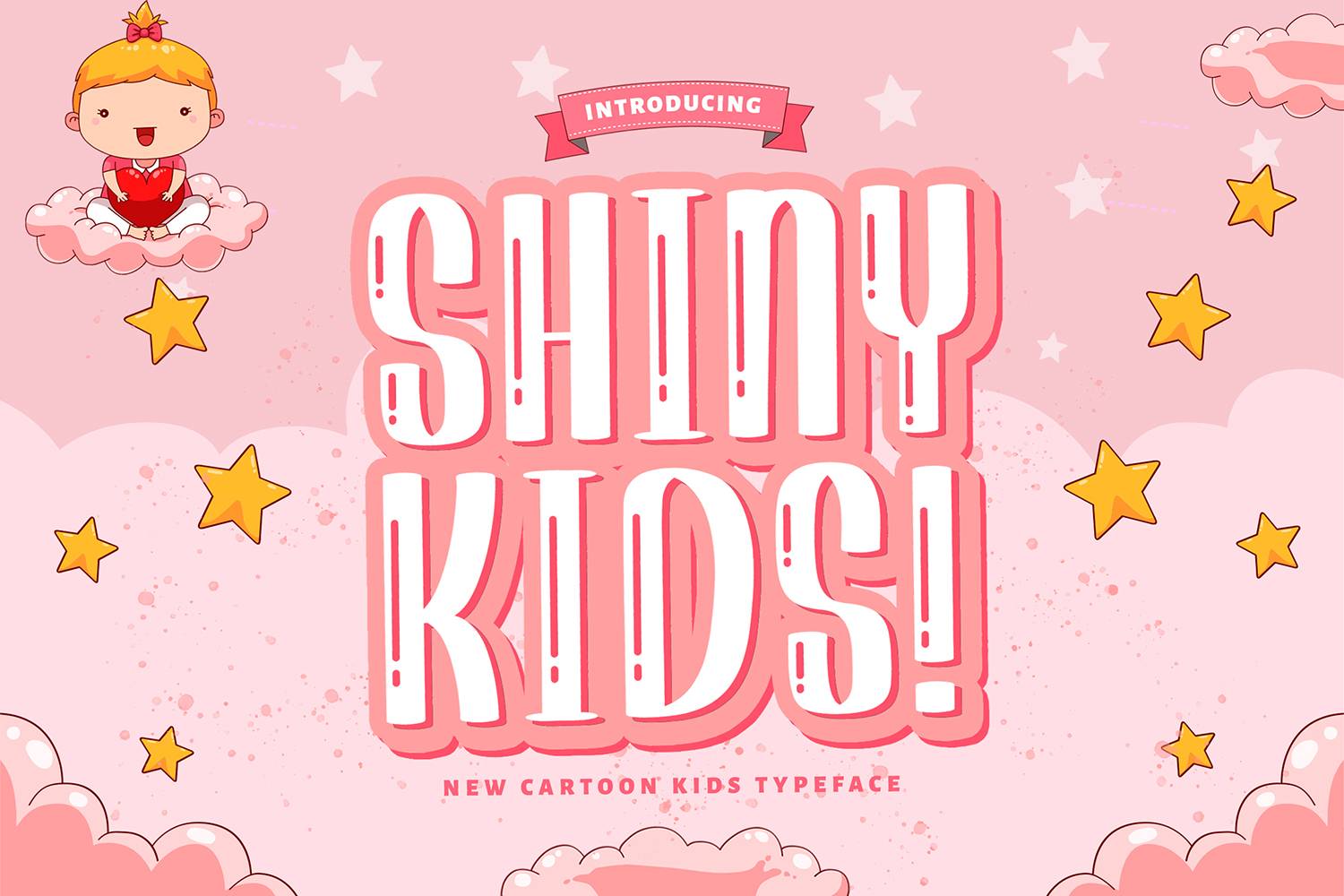 Shiny Kids Font sample