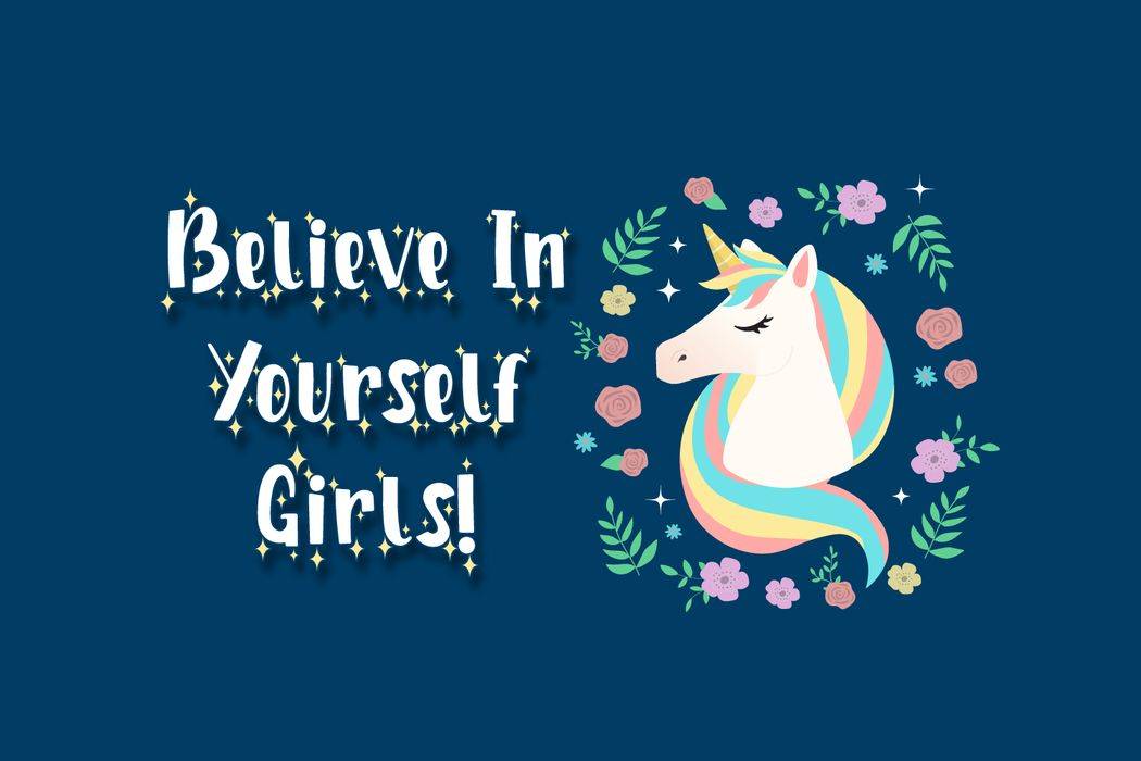 Shiny Unicorn Font sample