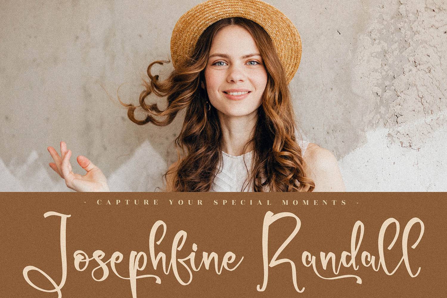 Shirlley Gilberta Font sample