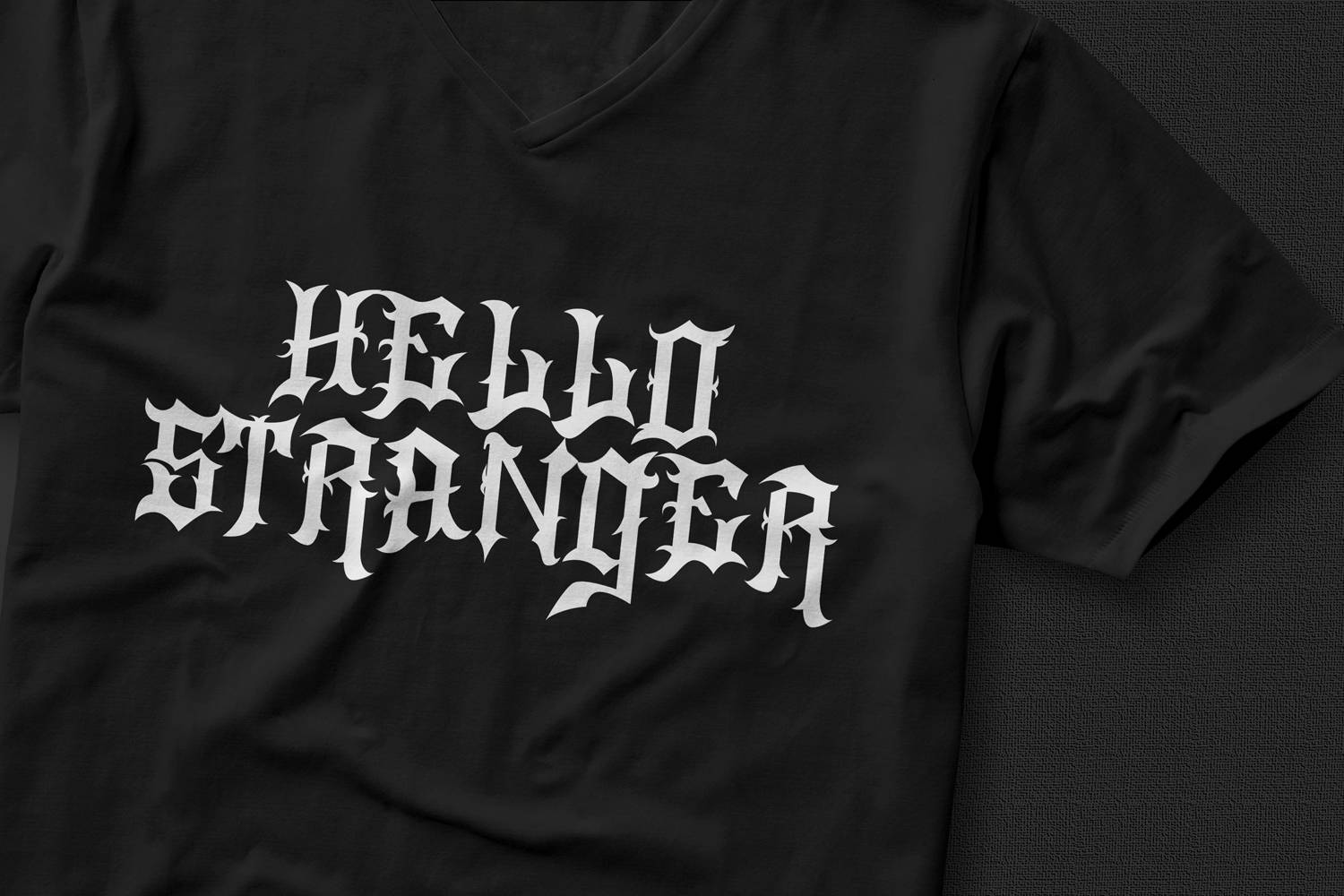 Shock Fest Font sample