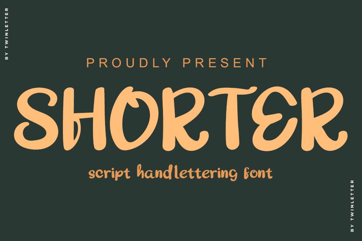 Shorter Font sample