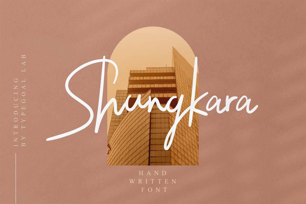 Shungkara Font sample