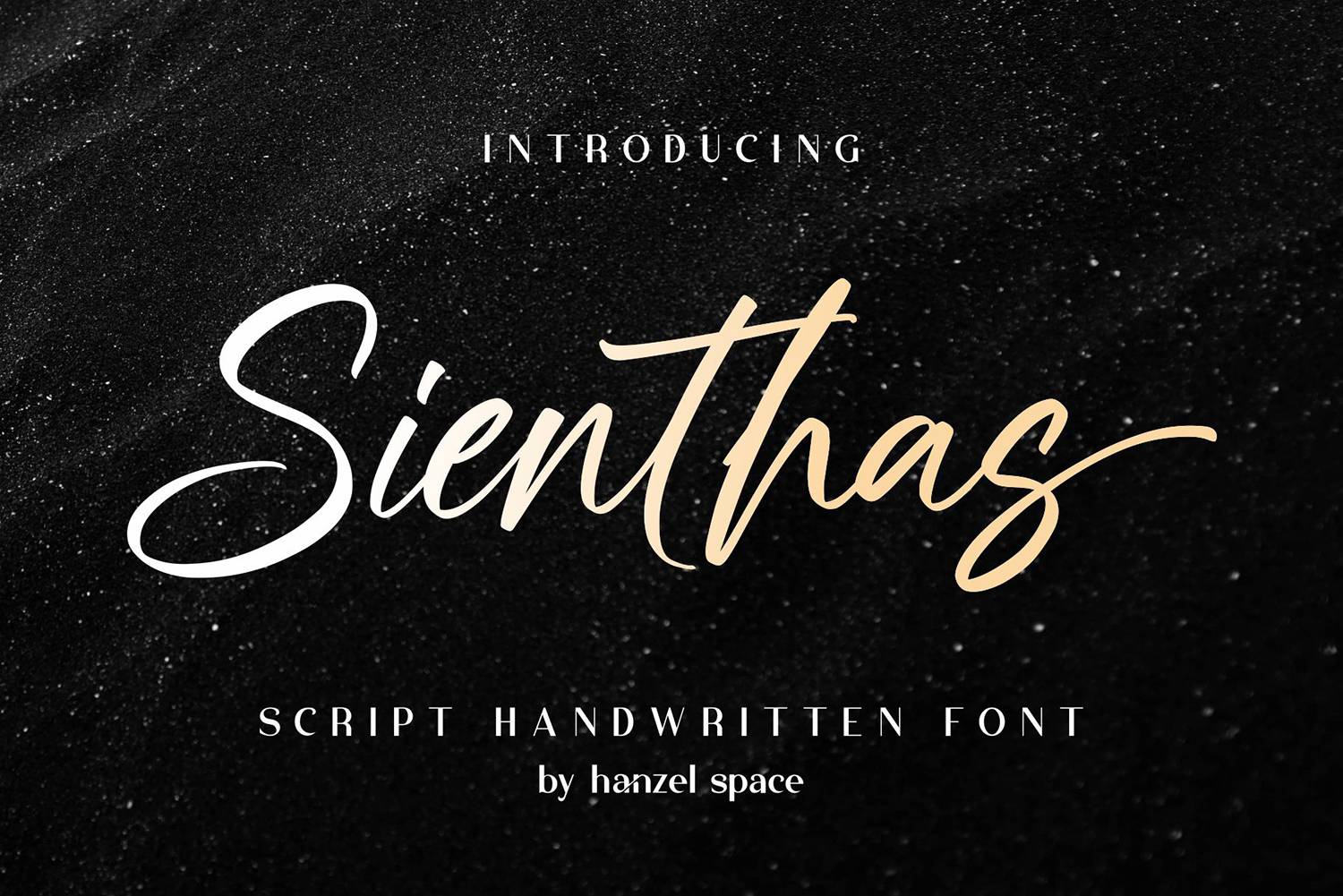 Sienthas Font sample
