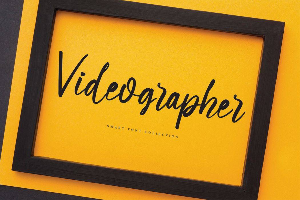 Signature Creative Font sample