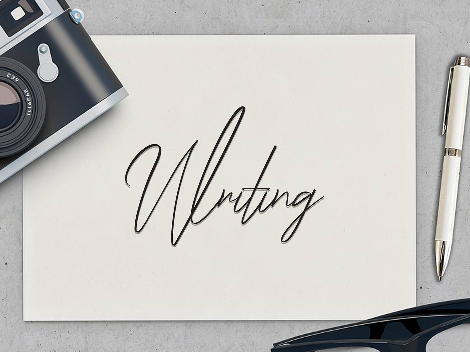 Signature Font sample