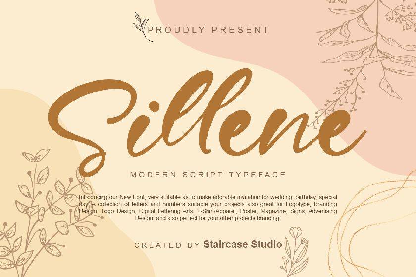 Sillene Font sample