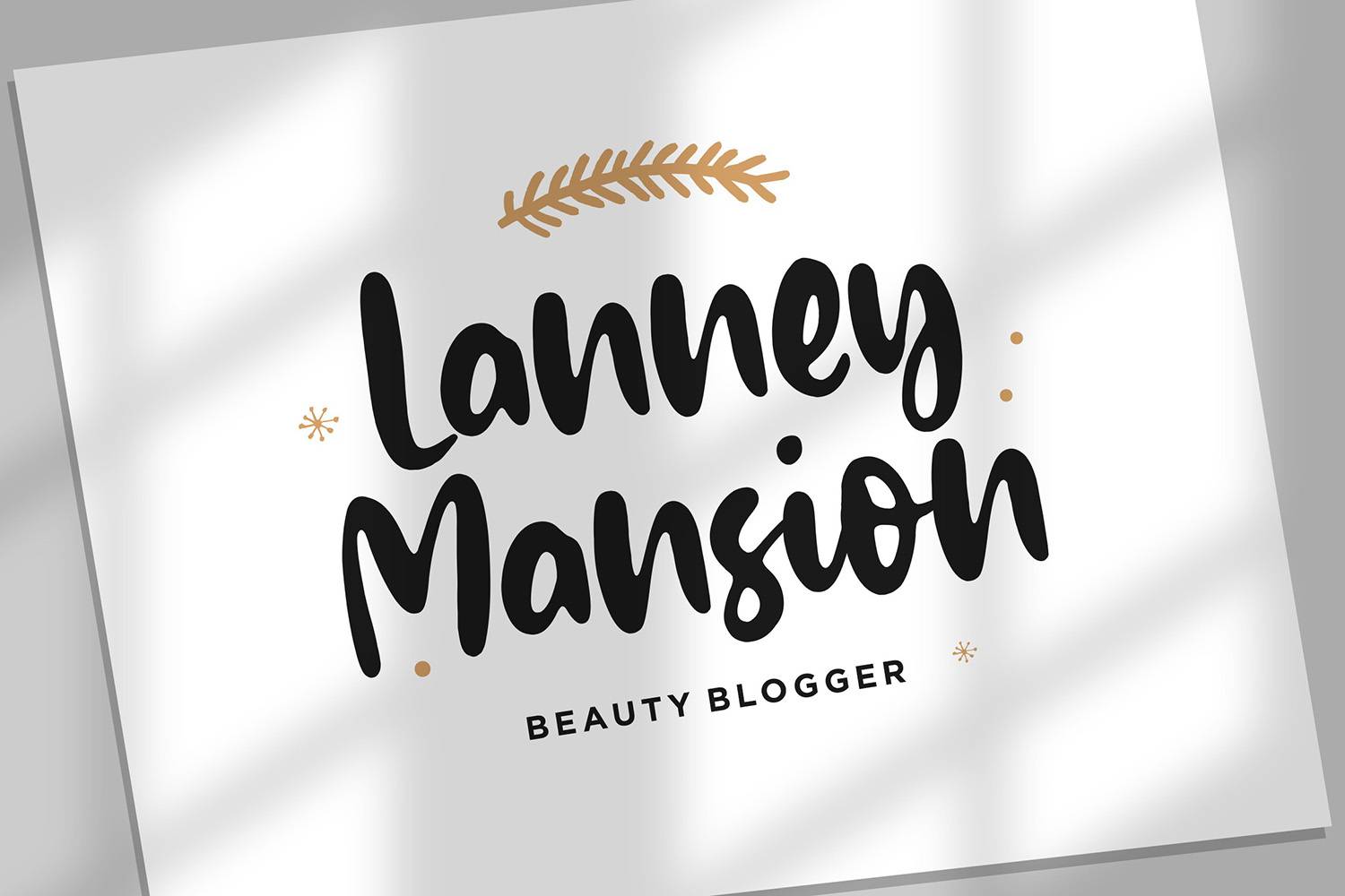 Silver Midnight Font sample