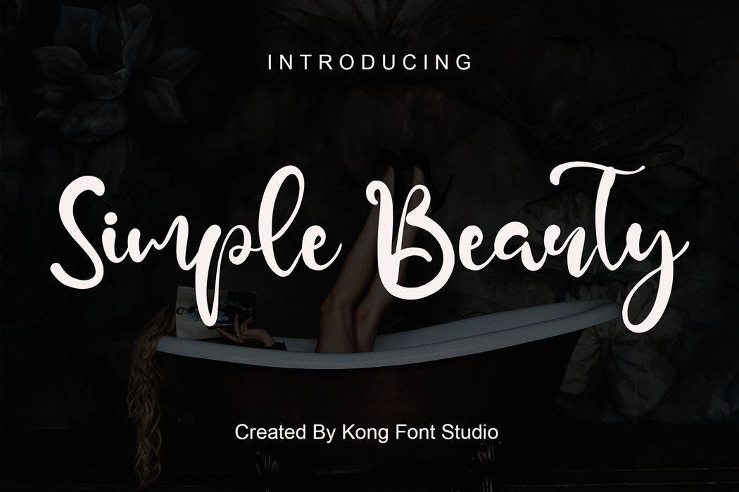 Simple Beauty Font sample