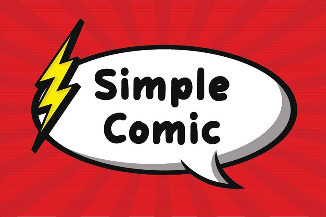 Simple Comic Font sample