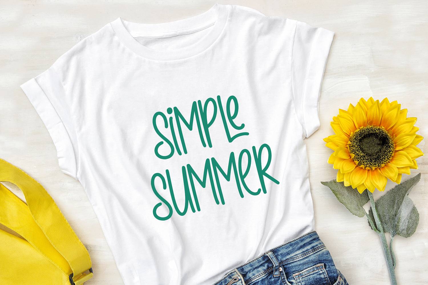Simple Summer Font sample