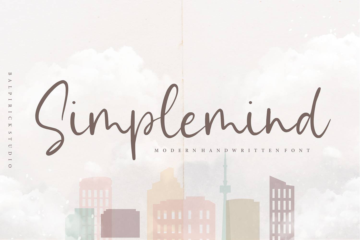 Simplemind Font sample