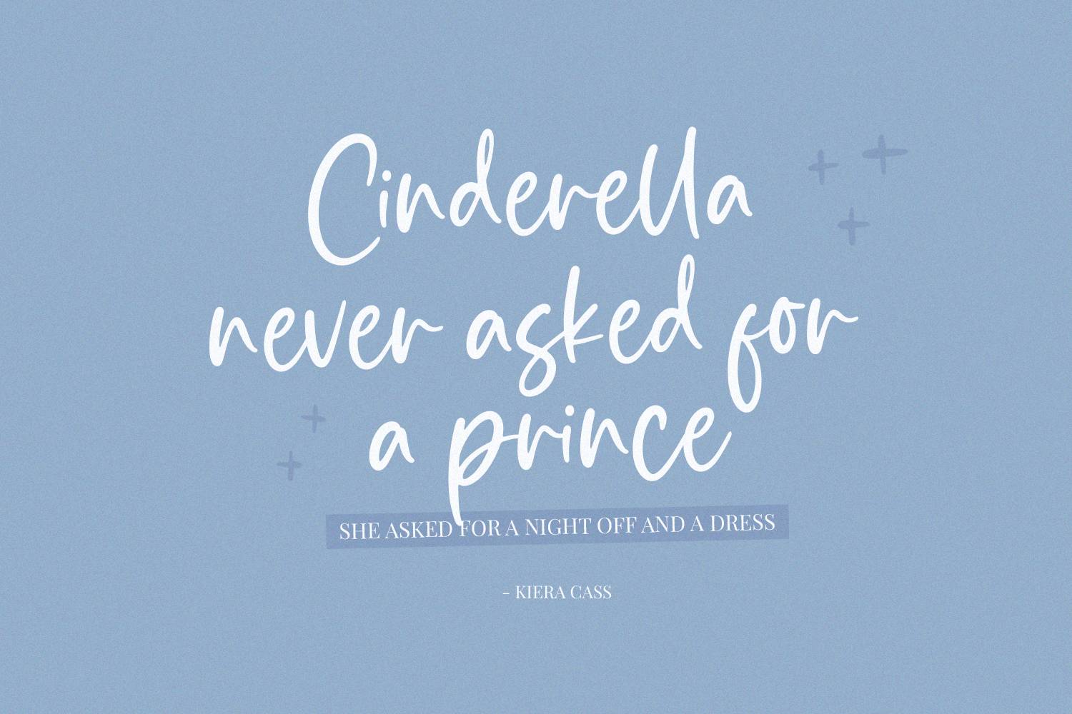 Simplesky Font sample