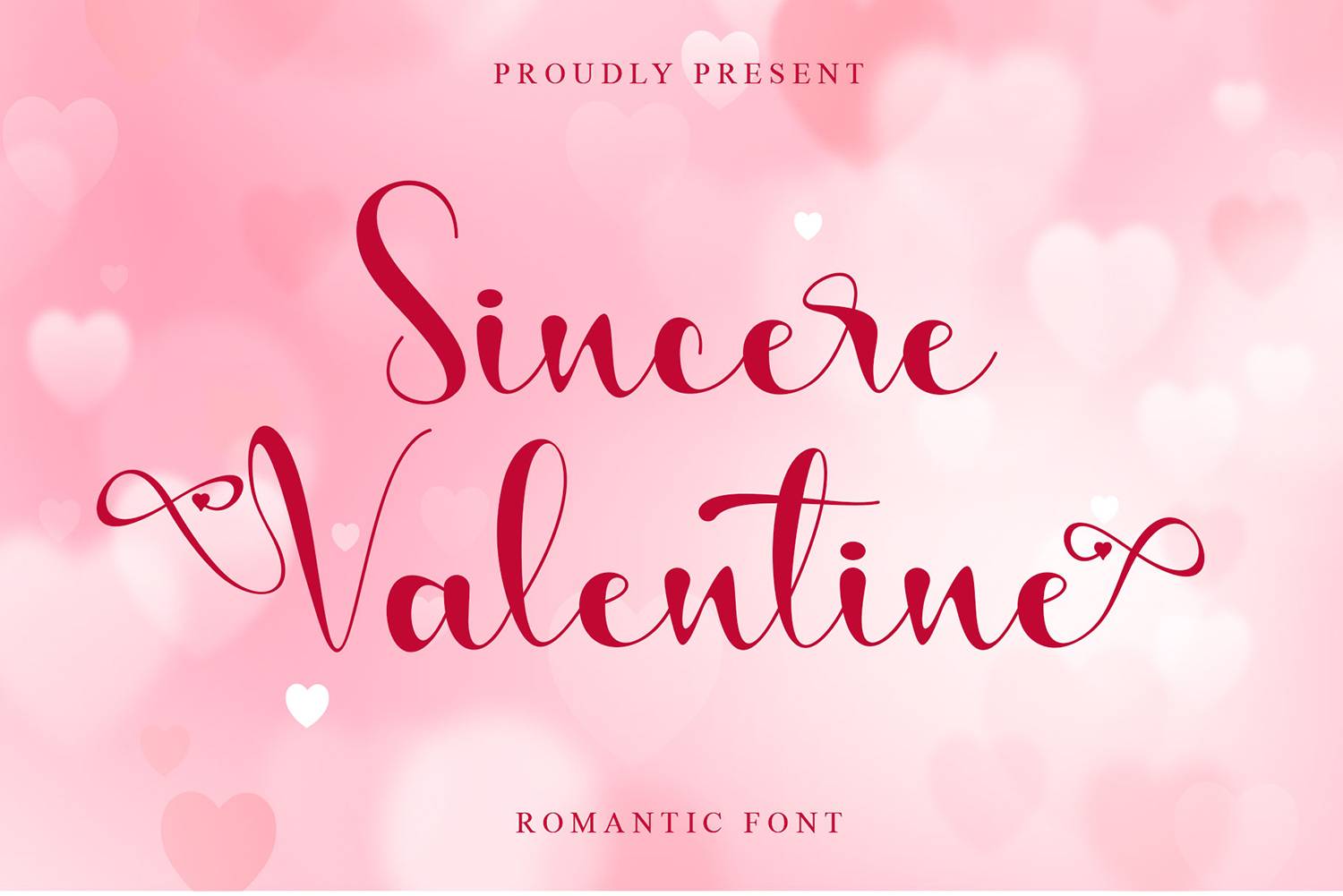 Sincere Valentine Font sample
