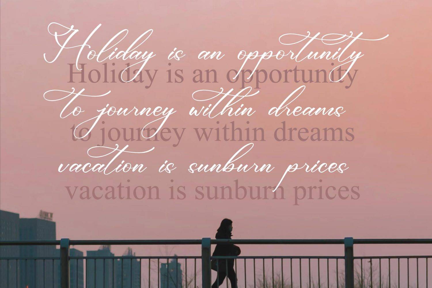 Sinetimes Mantricia Font sample