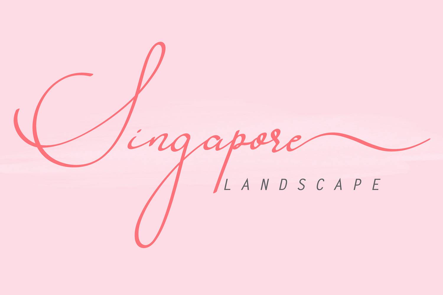 Singapore Landscape Font sample
