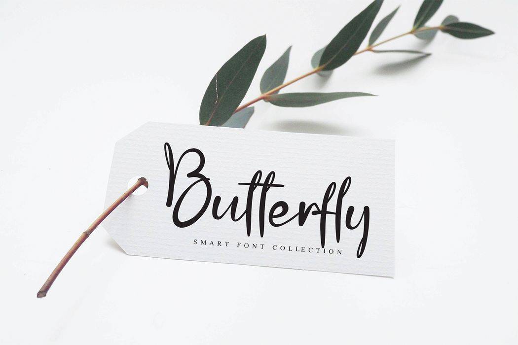 Single Font sample