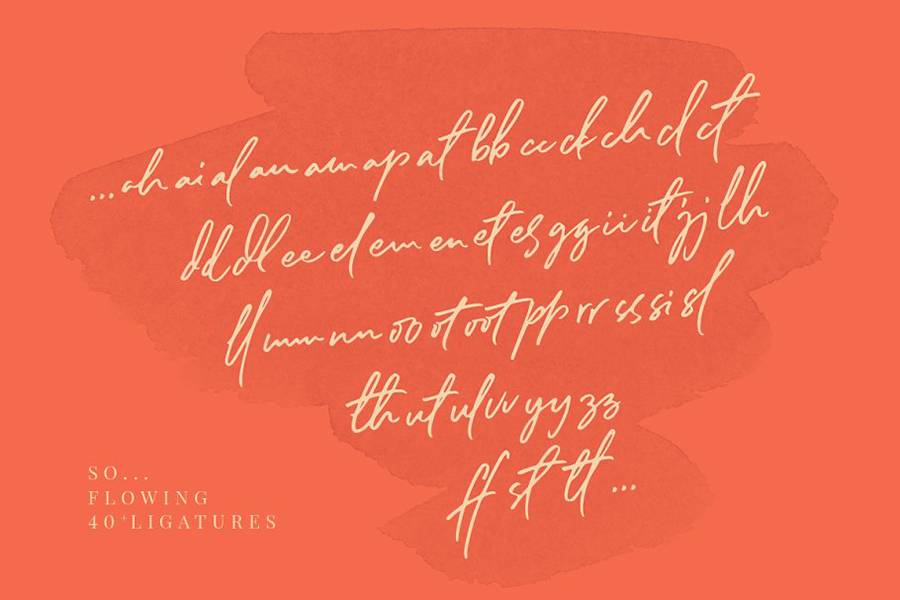 Sister Slimes Script Font sample