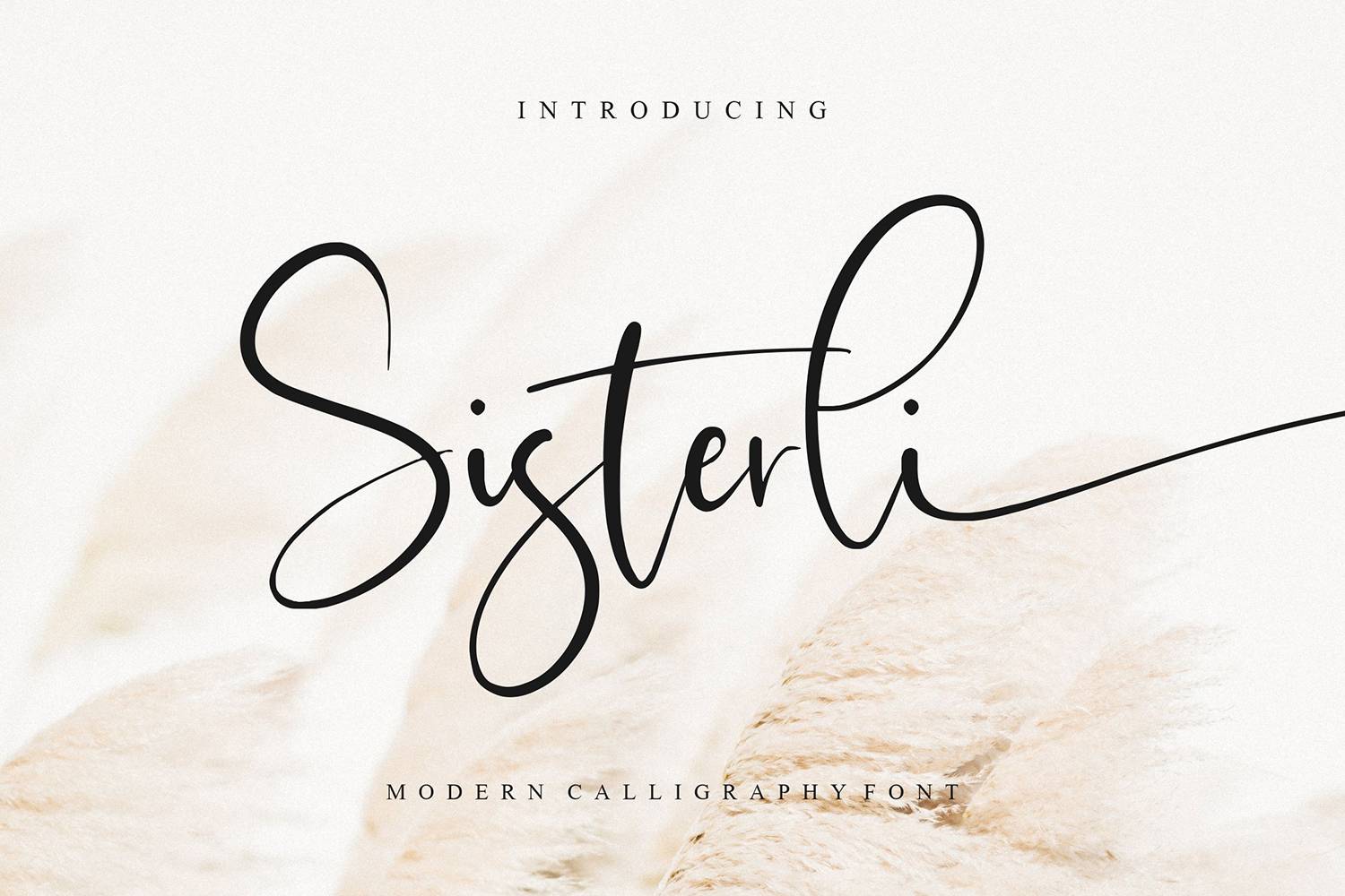 Sisterli Font sample