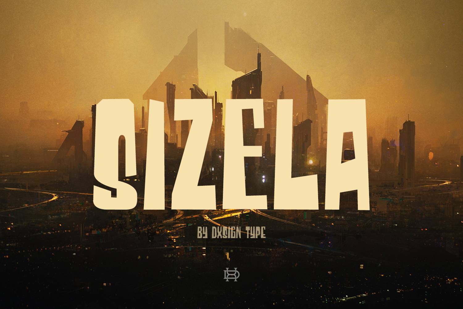Sizela Typeface sample
