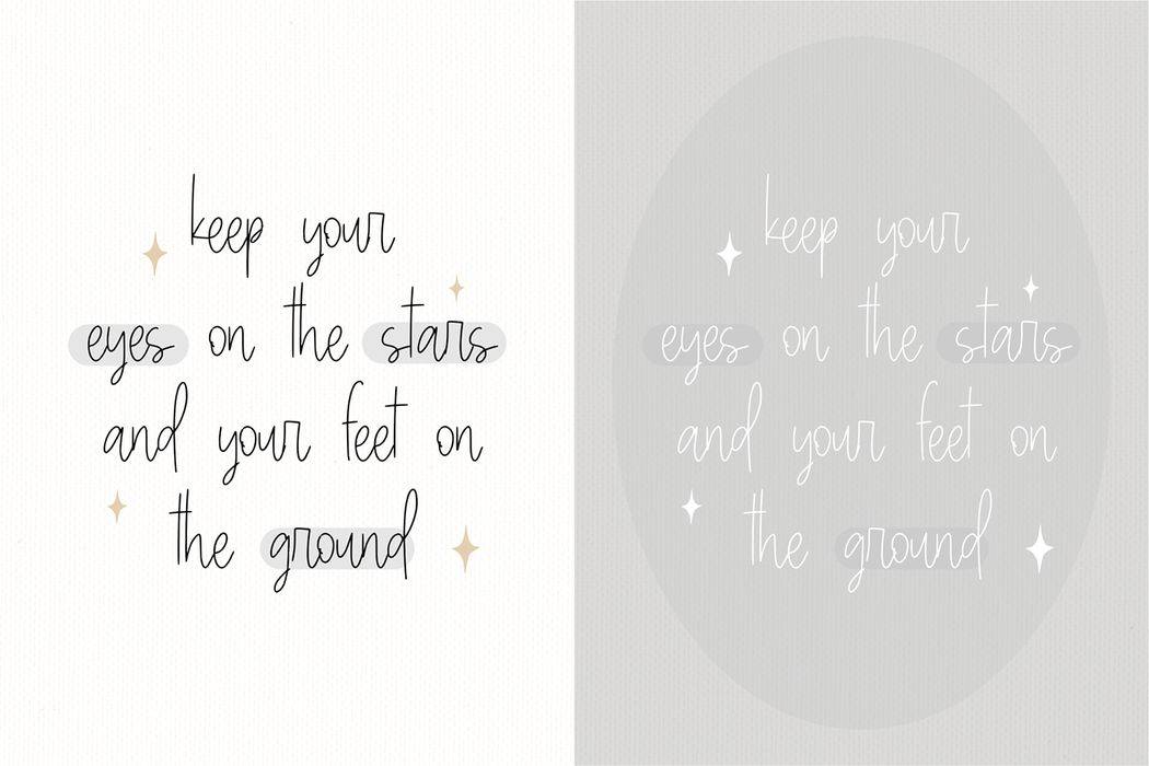 Sketchthiny Font sample