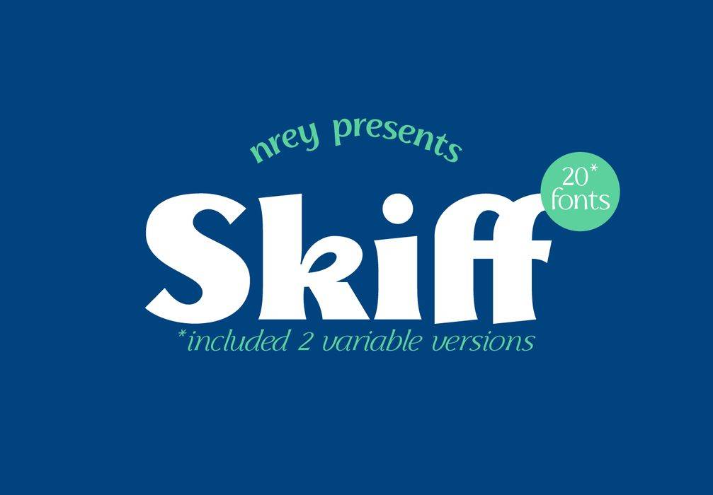 Skiff Regular Font sample