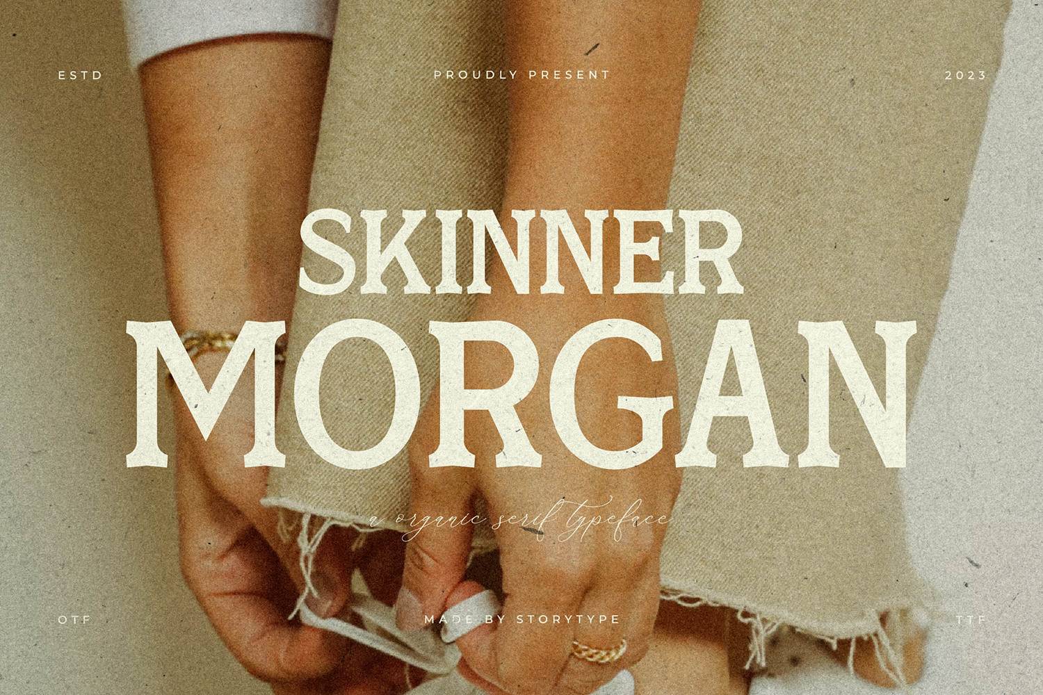 Skinner Morgan Font sample