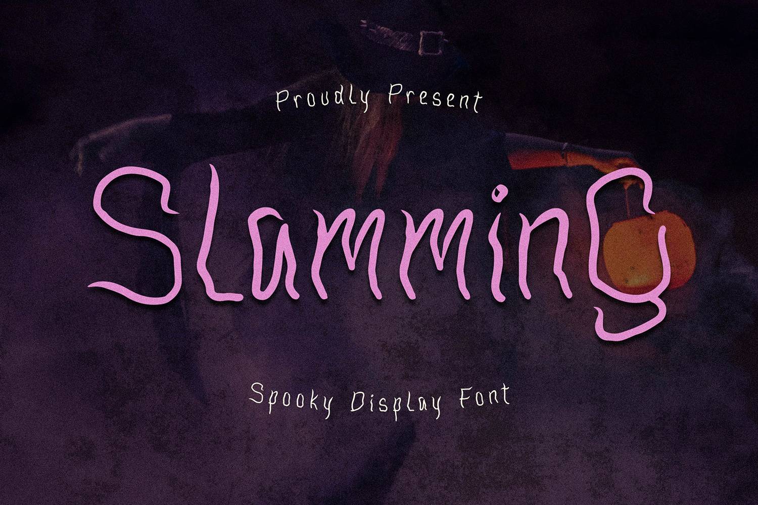 Slamming Font sample