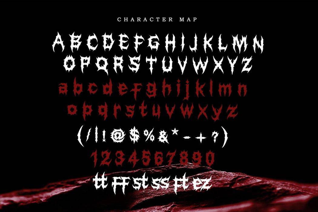 Slaughter Font sample