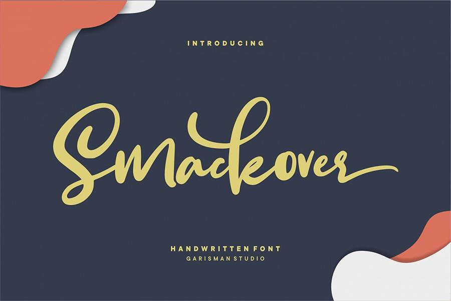 Smackover Handwritten Font Demo sample