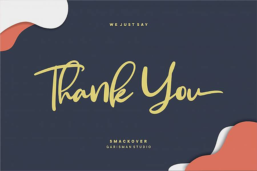 Smackover Handwritten Font Demo sample