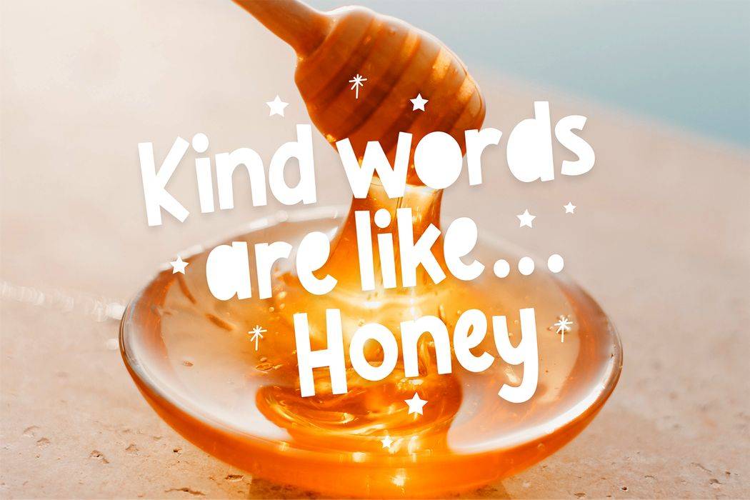 Smelly Peach Font sample