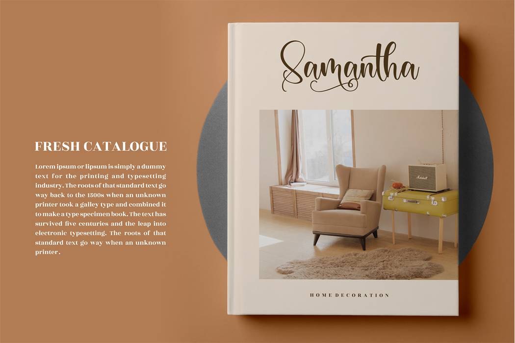 Smithalia Font sample