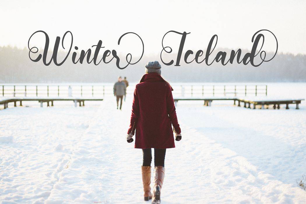 Snowmagine Font sample