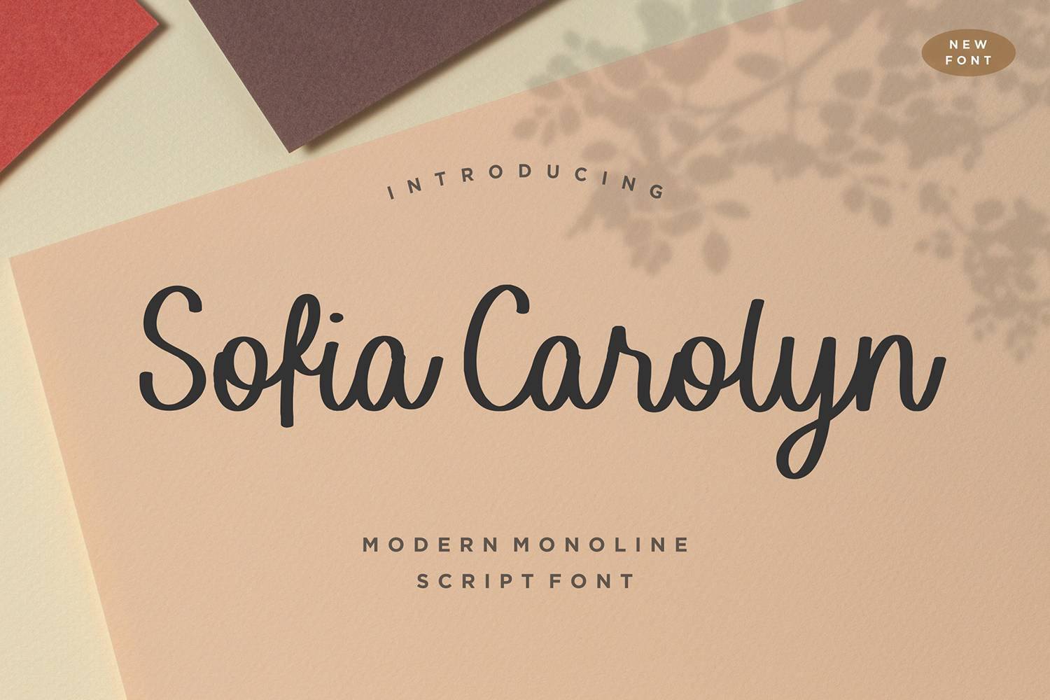 Sofia Carolyn Font sample
