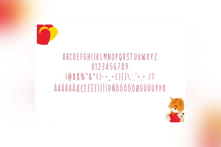 Solicitous Font sample